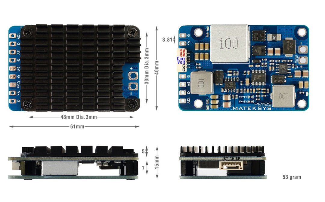 MATEKSYS Power Module PM12S-3